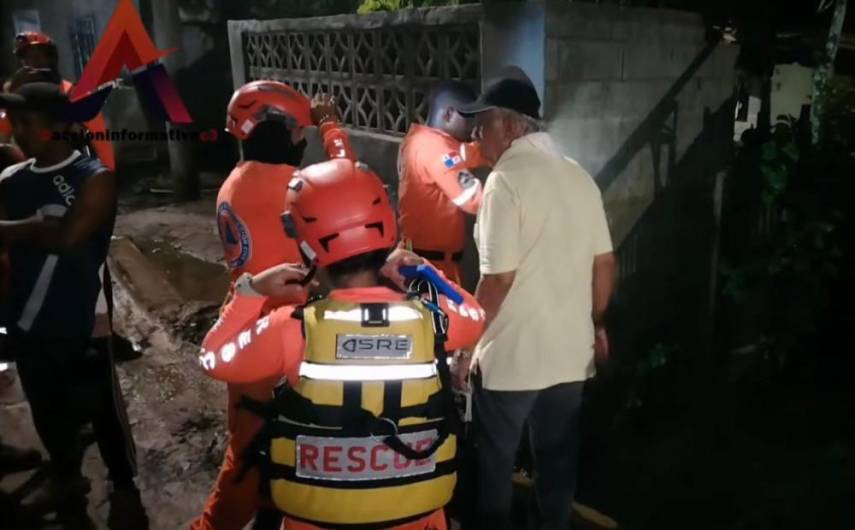 Asisten a 45 familias familias afectadas por las lluvias en Colón