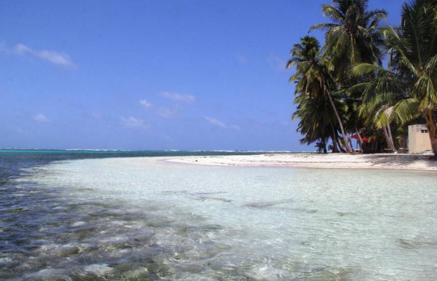 Una de las islas en Guna Yala.