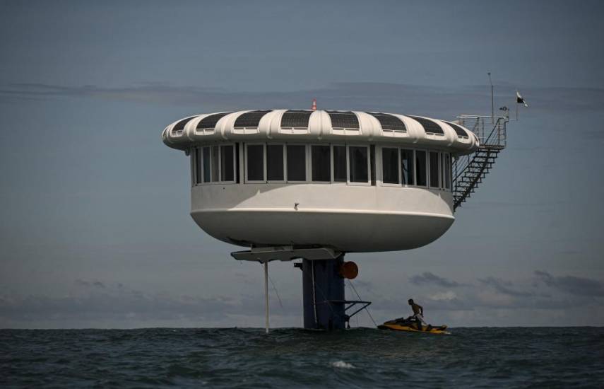 Vivir a 11 metros bajo el mar en Panamá en busca de un récord