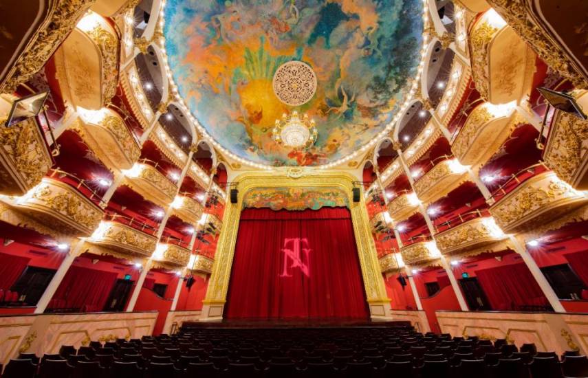 Patronato del Teatro Nacional de Panamá | Estructura concebida por el arquitecto italiano Genaro Ruggieri. Fue inaugurado el 1 de octubre de 1908.