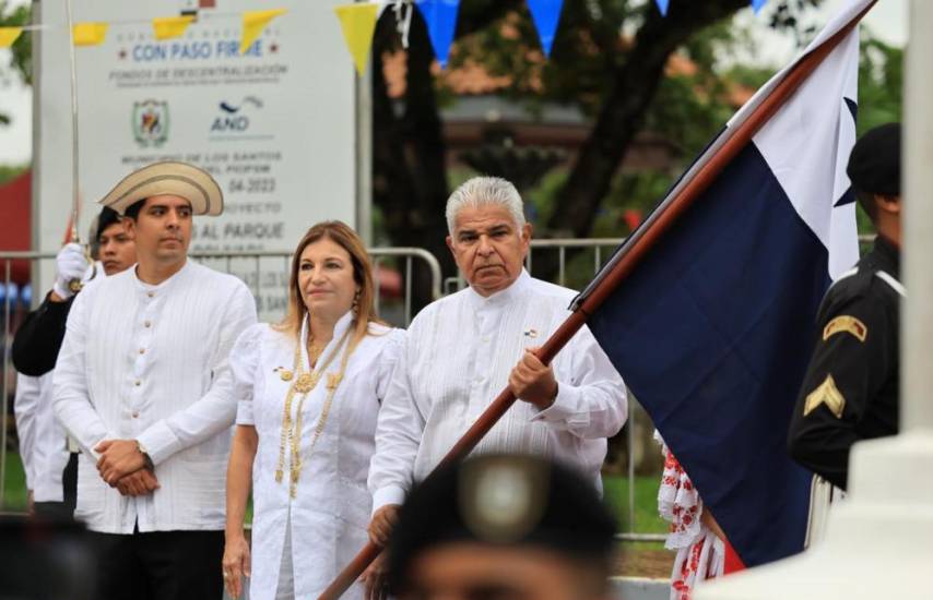 Presidente Mulino conmemora la independencia de Panamá en Los Santos y resalta el rol histórico del país