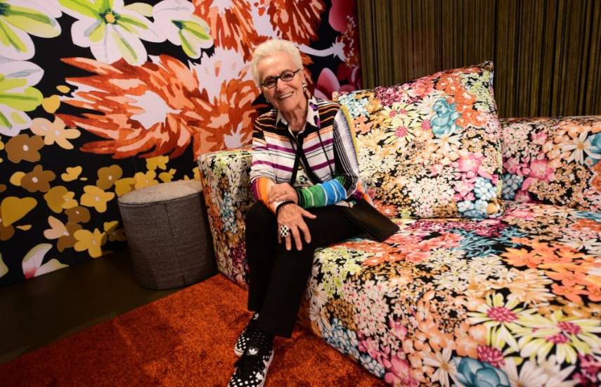 Murió Rosita Missoni, cofundadora de la casa de moda milanesa homónima