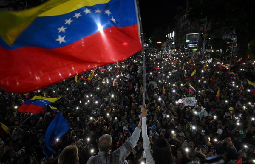 FEDERICO PARRA / AFP | Concentración en Venezuela.
