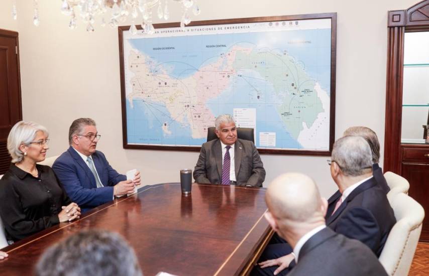 Presidente de Naturgy Francisco Reynés se reunió con el mandatario de Panamá José Raúl Mulino