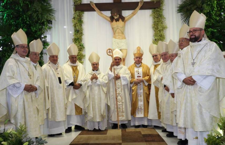ML | Obispos que integran la Conferencia Episcopal Panameña.