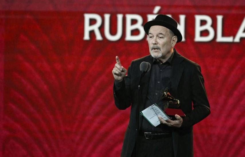 AFP | Rubén Blades en la gala del Latin Grammy.