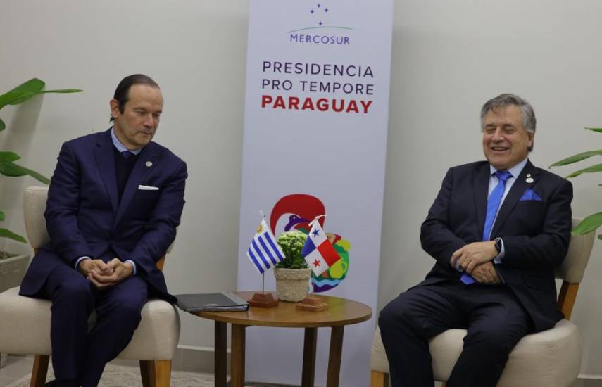 Uruguay respalda acercamiento de Panamá con el MERCOSUR, durante reunión de cancilleres