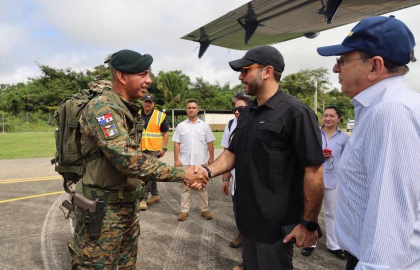 Autoridades de Panamá y Costa Rica visitan zona del Darién