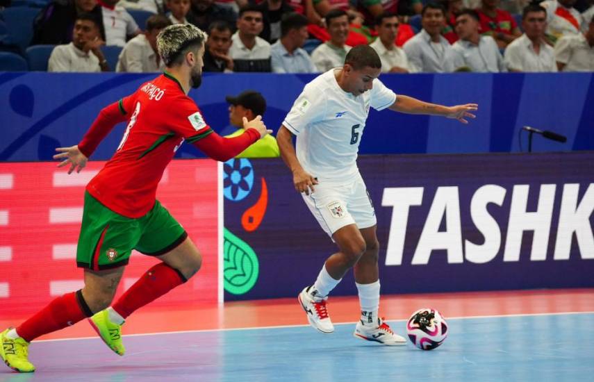 Panamá cae 10-1 ante Portugal en el inicio de la Copa Mundial de Futsal