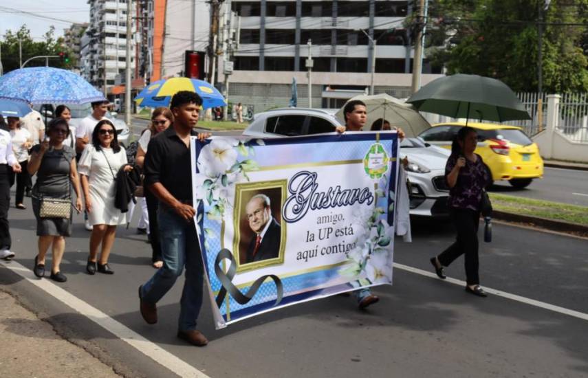 ML | Parte de la caminata que se realizó esta mañana.