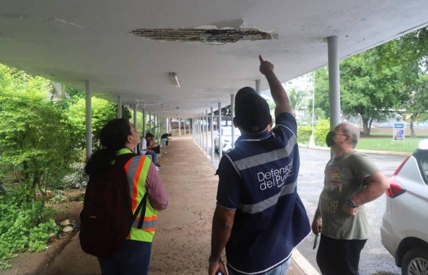 Defensoría y UTP inspeccionan estructura de colegio José Remón Cantera