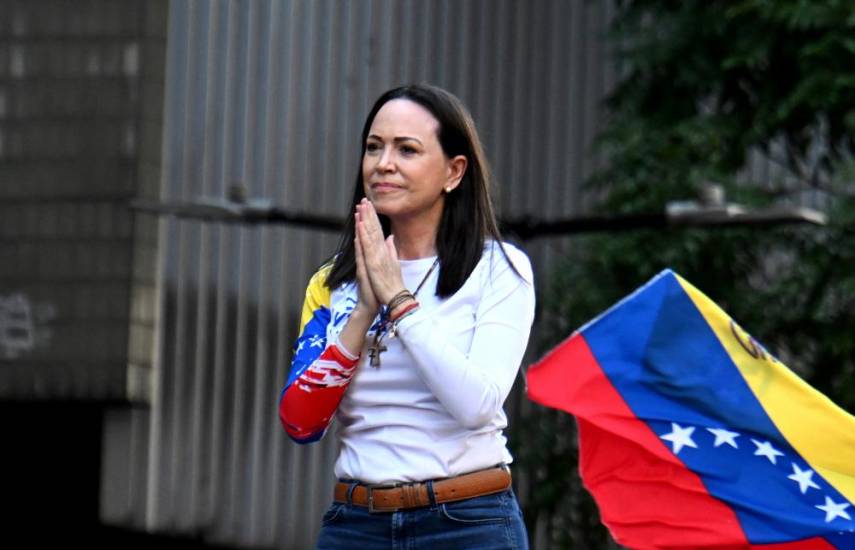 AFP | Líder de la oposición venezolana, Maria Corina Machado