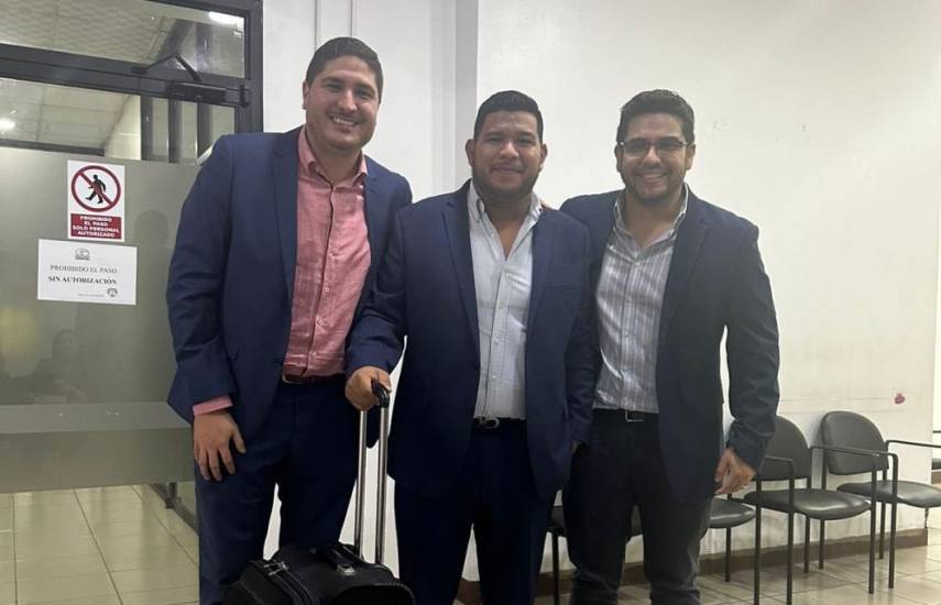 ML | Julio Caballero, Julio Palacios y Rodolfo Chamorro.