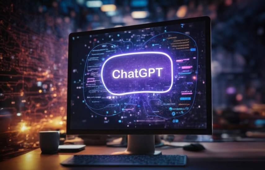 Pixabay | Una pantalla con las letras de ChatGPT.