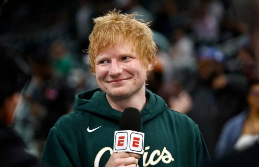 AFP | El cantante Ed Sheeran.