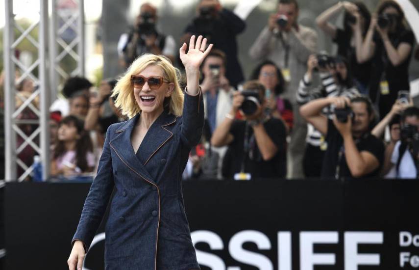 AFP | La actriz australiana Cate Blanchett llega a San Sebastián.