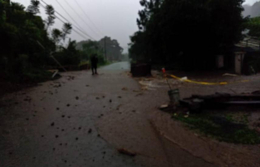 Lluvias continúan afectando diversos sectores en Chiriquí