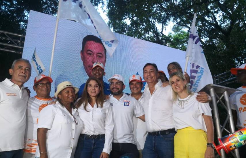 Melitón Arrocha compartió los pilares de su campaña durante el lanzamiento en Arraiján