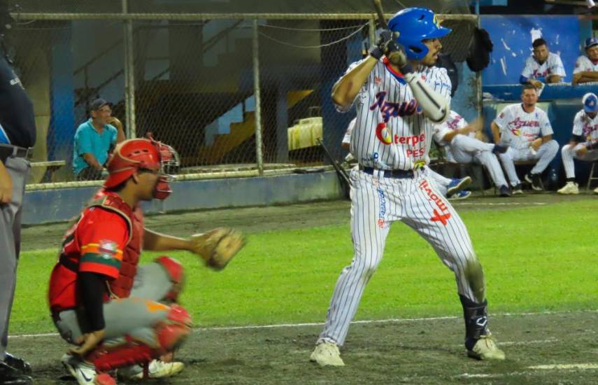 Cortesía | Partido de Chiriquí y Azuero en el primer Campeonato Nacional de Béisbol Sub-23.
