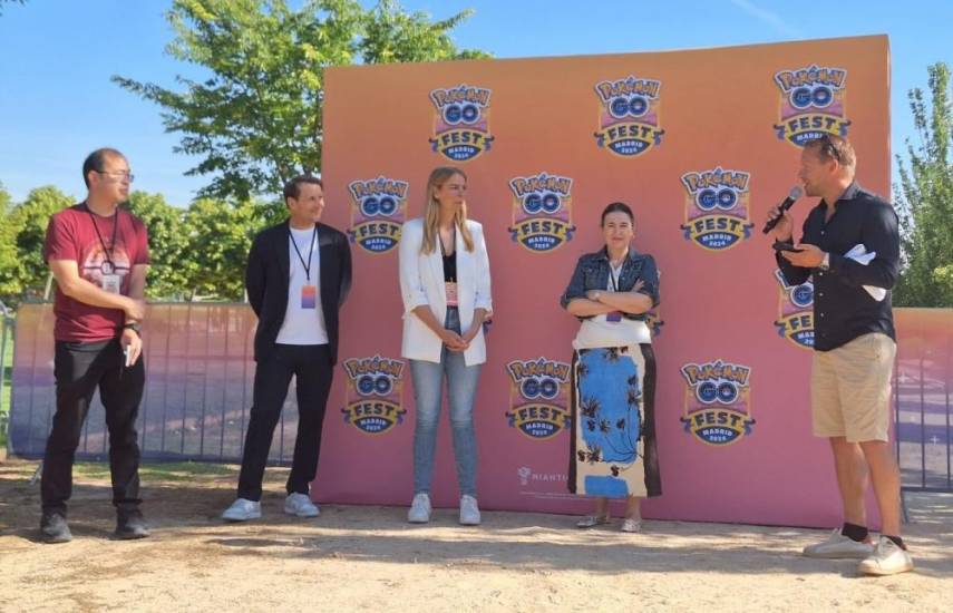 AYUNTAMIENTO DE MADRID | Rueda de prensa inaugural del evento Pokémon Go Fest 2024 en el Parque Juan Carlos I.