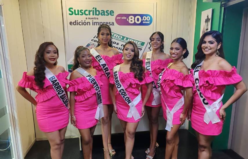 Ml | Candidatas a la corona Señorita La Chorrera 2024.