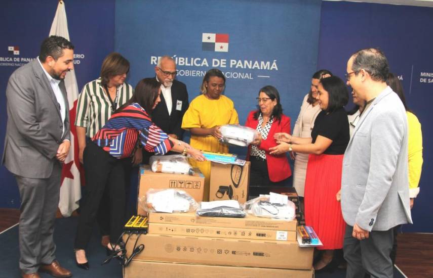 Minsa recibe equipos para el Proyecto ECHO en Panamá