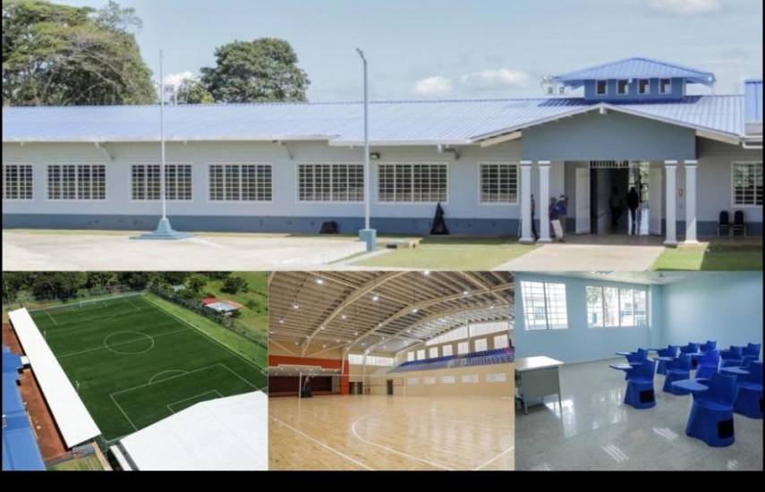 Nueva escuela en El Espino de La Chorrera cuenta con un megagimnasio