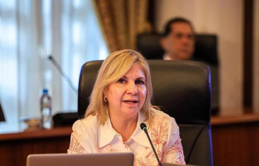 ML | La ministra de Gobierno Dinoska Montalvo.