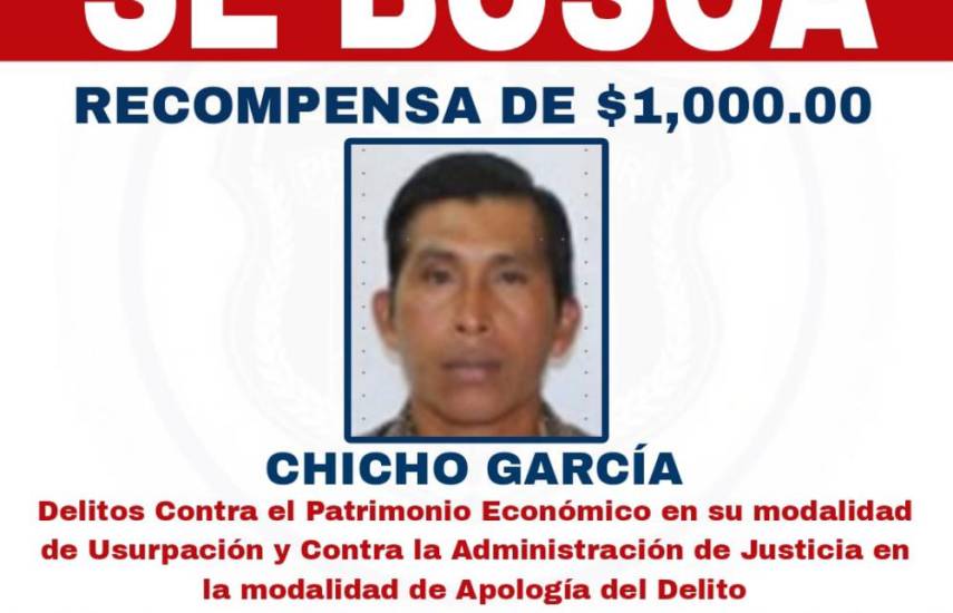 Mil dólares por la ubicación de “Chicho” García
