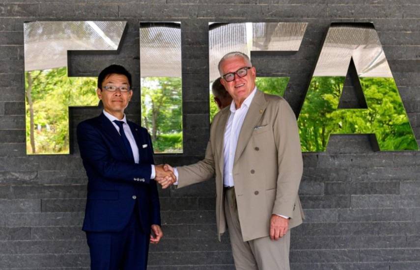 FIFA | Reunión de KONAMI en la sede de la FIFA el 30 de julio de 2024 en Zúrich, Suiza.