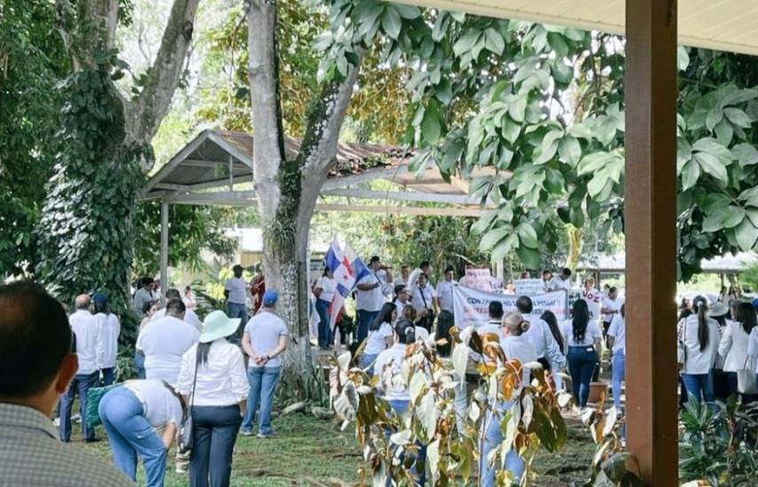 Comunidad educativa de la Unachi inicia protesta pacífica contra el bajo presupuesto asignado