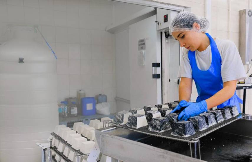 PEXELS | Una mujer trabaja en una fábrica donde se producen artículos de yeso.