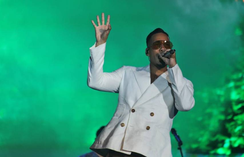 Esdras Jaimes | El cantante Romeo Santos durante su concierto en Panamá.