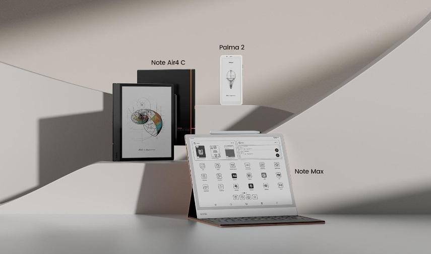 BOOX presenta las tabletas de tinta electrónica Note Max y Note Air4 C