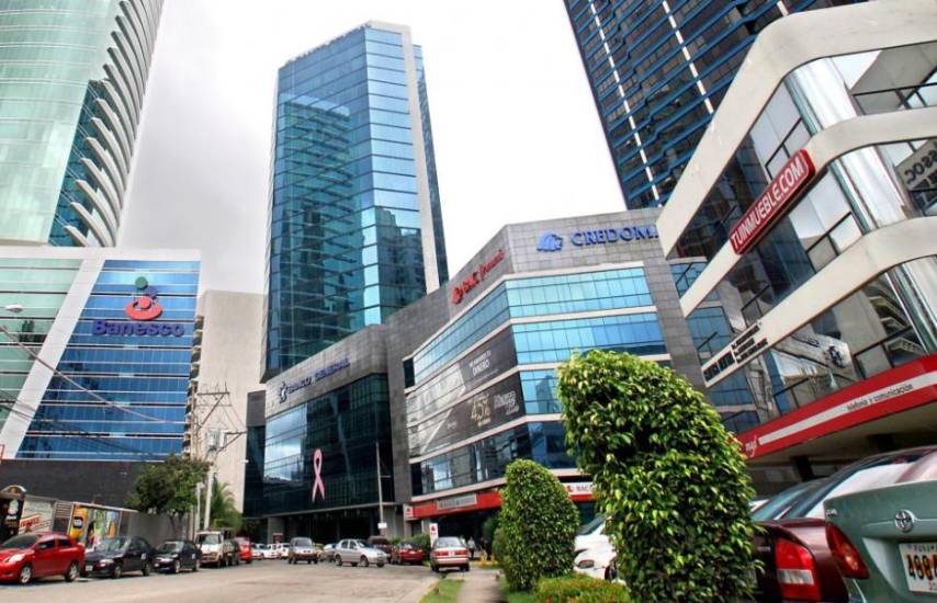 Área bancaria de Panamá.