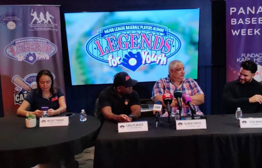 ML | Conferencia de prensa de Legens for Youth y Panama Baseball Weekend.