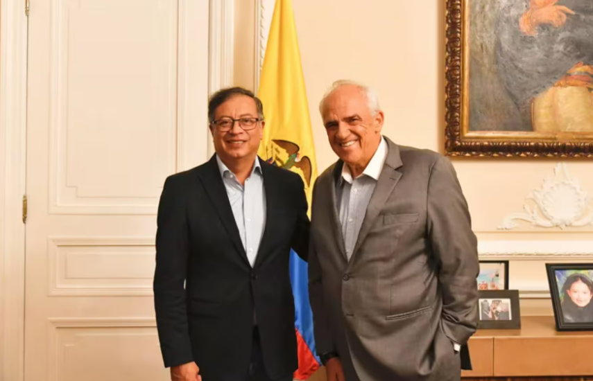 ML | Presidente Gustavo Petro y expresidente Ernesto Samper