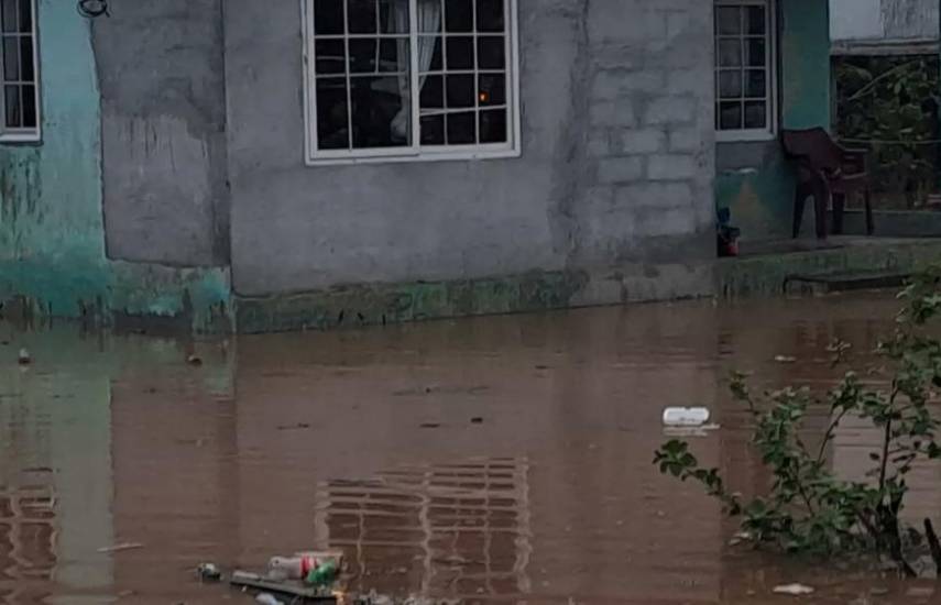 SINAPROC | Vivienda afectada tras las lluvias.