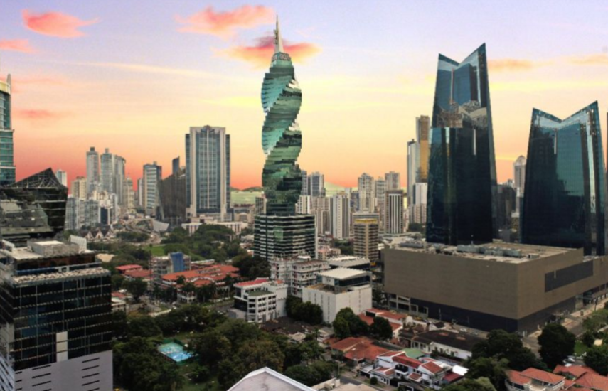 ML | Imagen panorámica de edificios comerciales y residenciales en la ciudad capital.